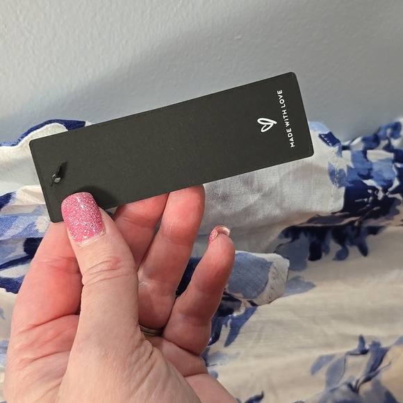 LULUS Floral Blue and White Women's Dress SMALL - Picture 3 of 10